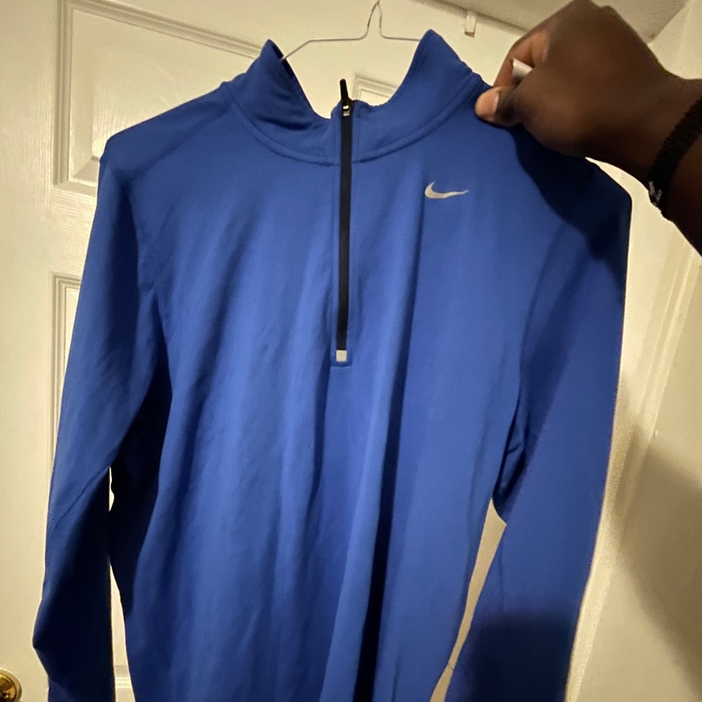 Nike Drifit fleece blue Sz Large